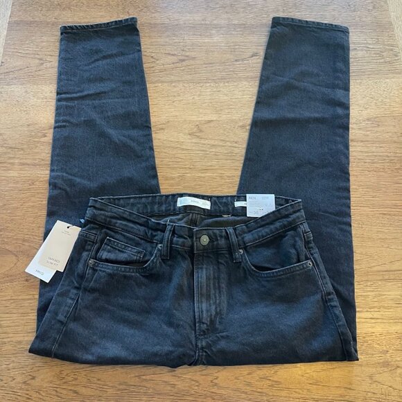 Mango MNG Black Size 30 Men's Ben Tapered Fit Jeans Pockets NWT 541 - Picture 2 of 3